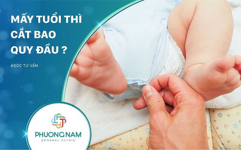 Trẻ mấy tuổi thì cắt bao quy đầu