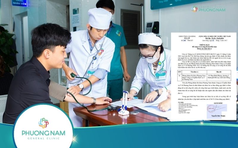 Đa Khoa Phương Nam Được Sở Y Tế Cấp Phép Khám Sức Khỏe Lái Xe