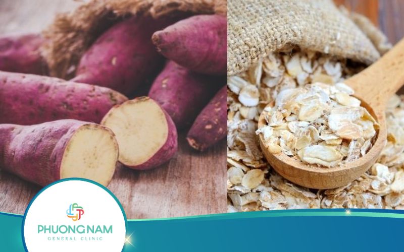 Thực Đơn Giảm Cân Với Yến Mạch Và Khoai Lang