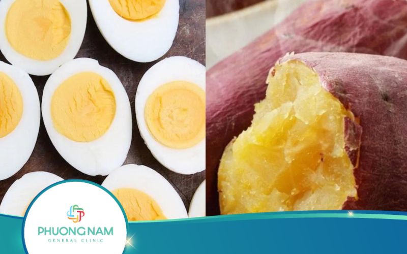 Thực Đơn Giảm Cân Với Khoai Lang Và Trứng Hiệu Quả