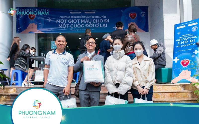 Đa Khoa Phương Nam Phối Hợp Cùng Bệnh Viện Đa Khoa Tỉnh Lâm Đồng Và DVA GROUP Tổ Chức Chương Trình Hiến Máu Nhân Đạo