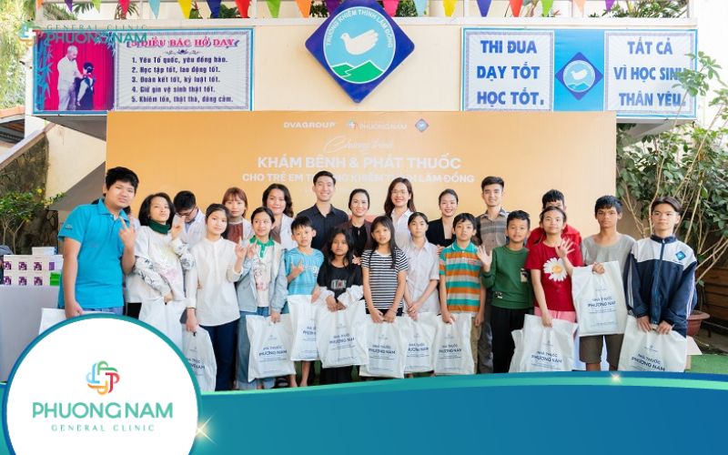Đa khoa Phương Nam và hành trình mang yêu thương đến các em học sinh Trường Khiếm thính Lâm Đồng