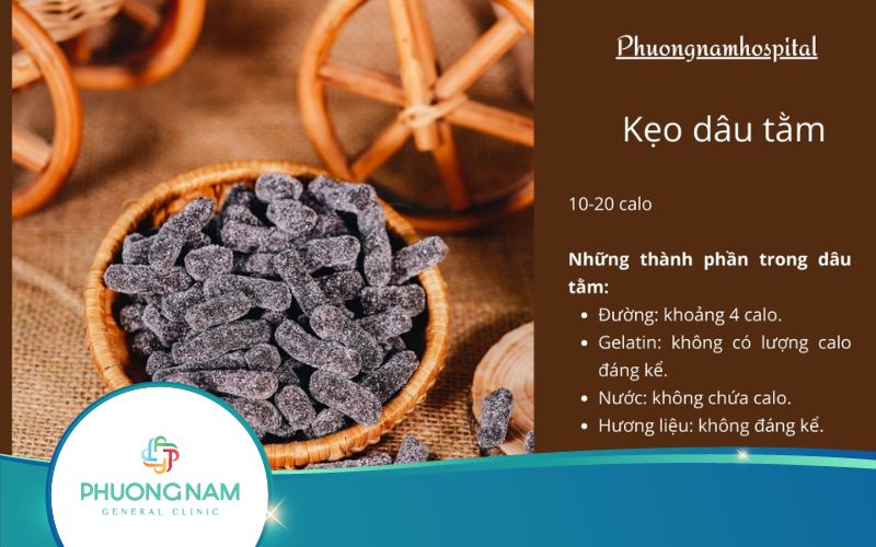 Kẹo Dâu Tằm Bao Nhiêu Calo? Ăn Kẹo Dâu Tằm Có Béo Không?