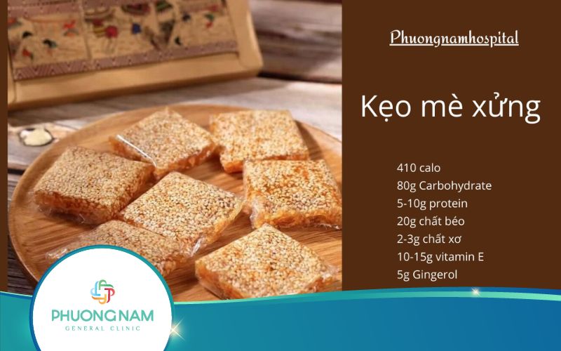 Kẹo Mè Xửng Bao Nhiêu Calo? Giải Đáp Chi Tiết