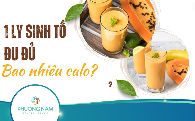 Sinh tố đu đủ bao nhiêu calo? Lưu ý gì khi sử dụng?