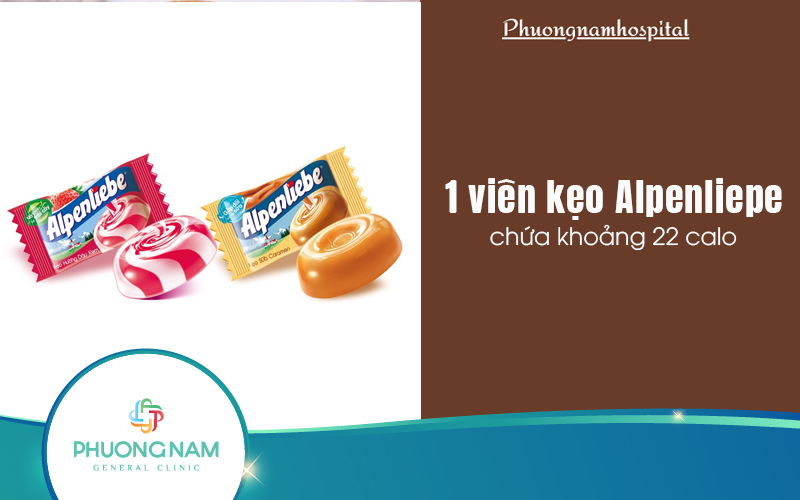 1 viên kẹo Alpenliebe bao nhiêu calo? Cẩm nang ăn vặt khỏe mạnh