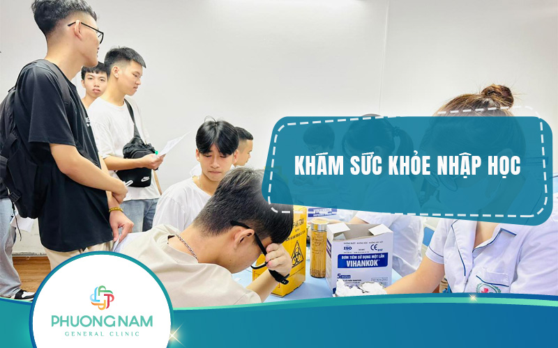 Khám sức khỏe nhập học: Điều cần biết để bắt đầu năm học mới khỏe mạnh