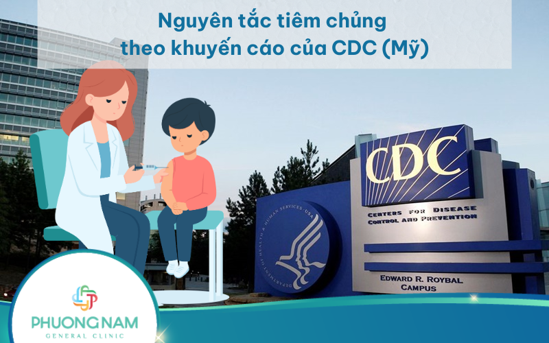 Các nguyên tắc tiêm chủng theo khuyến cáo của CDC (Mỹ)