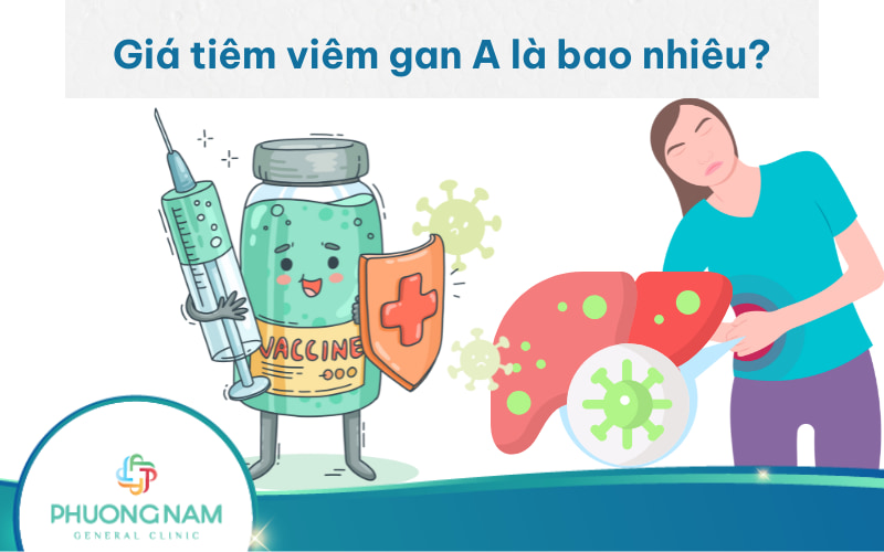 Giá tiêm viêm gan A là bao nhiêu theo từng loại vacxin năm 2025