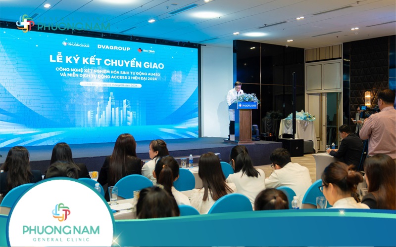 Phòng khám Đa khoa Phương Nam sở hữu hai máy xét nghiệm thế hệ mới nhất trị giá hơn 3 tỷ đồng
