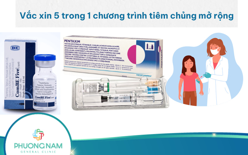 Vắc xin 5 trong 1 chương trình tiêm chủng mở rộng: Lợi ích, lịch tiêm và lưu ý khác