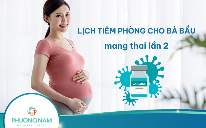 Cập nhật lịch tiêm cho bà bầu mang thai lần 2 đầy đủ