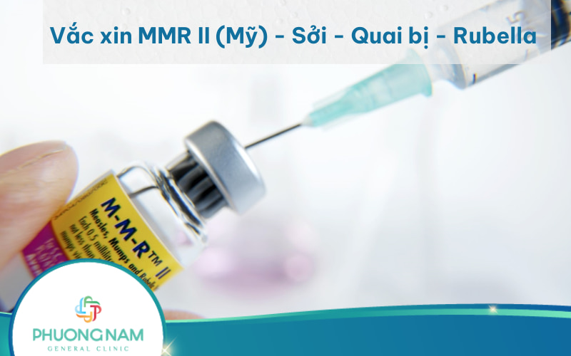 Vắc xin MMR II (Mỹ) – Sởi – Quai bị – Rubella: đối tượng, chống chỉ định, tác dụng