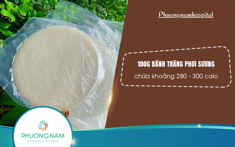 Bánh tráng phơi sương bao nhiêu calo? Ăn nhiều có bị mập không?