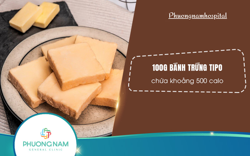 Bánh trứng Tipo bao nhiêu calo? Ăn bánh trứng Tipo có mập không?