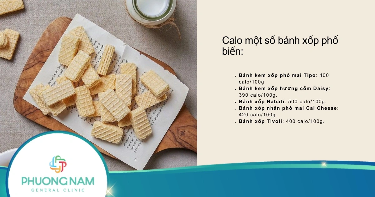 Bánh xốp bao nhiêu calo? Ăn bánh xốp có béo không?
