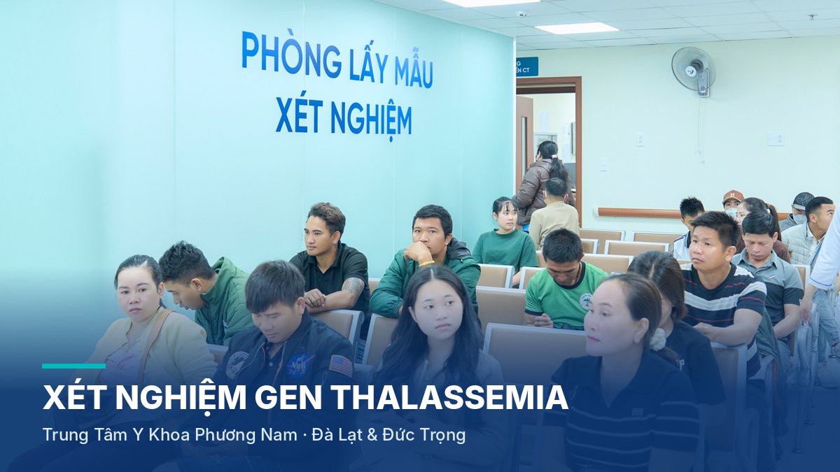 Phòng lấy mẫu xét nghiệm tại Trung Tâm Y Khoa Phương Nam Đà Lạt